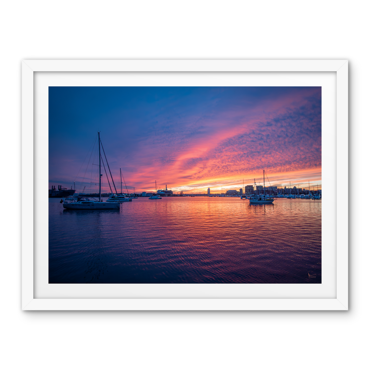 Baltimore Harbor Sunset