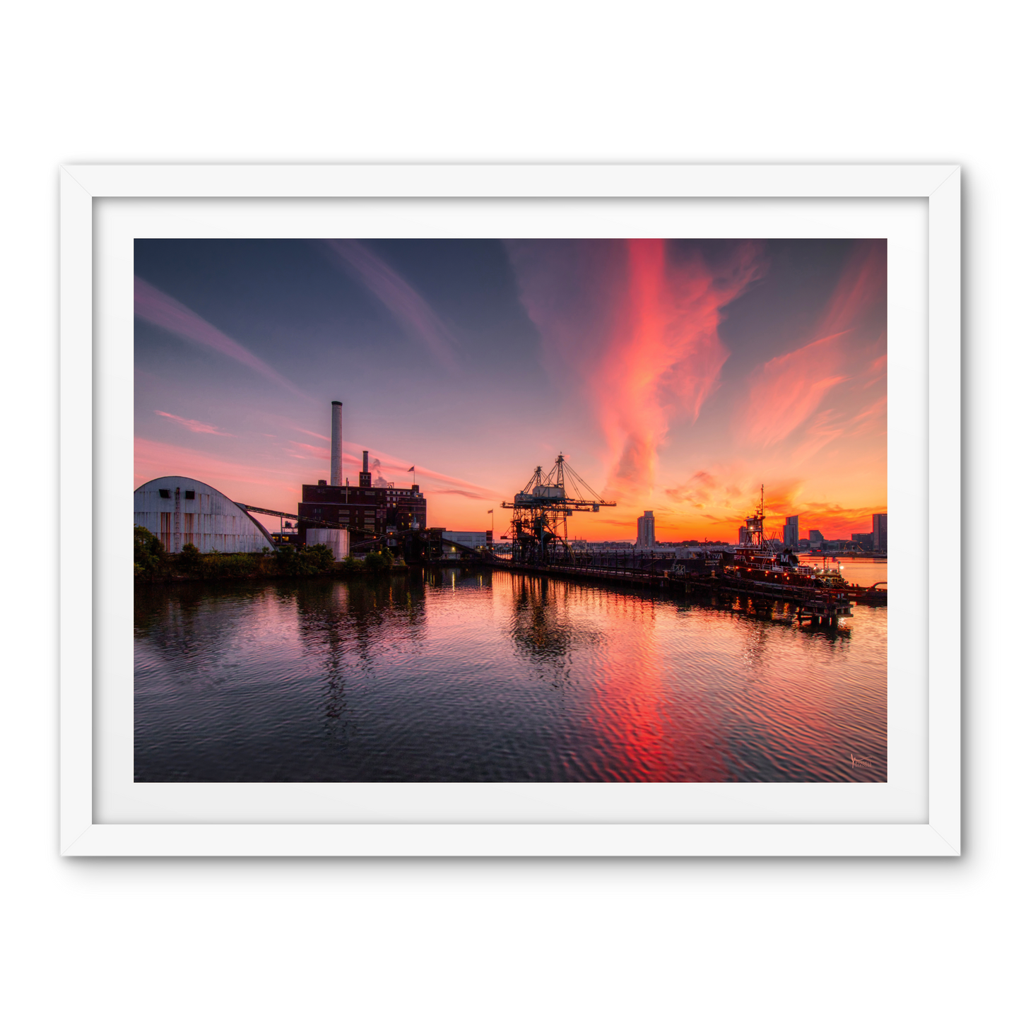 Domino Sugar Sunset