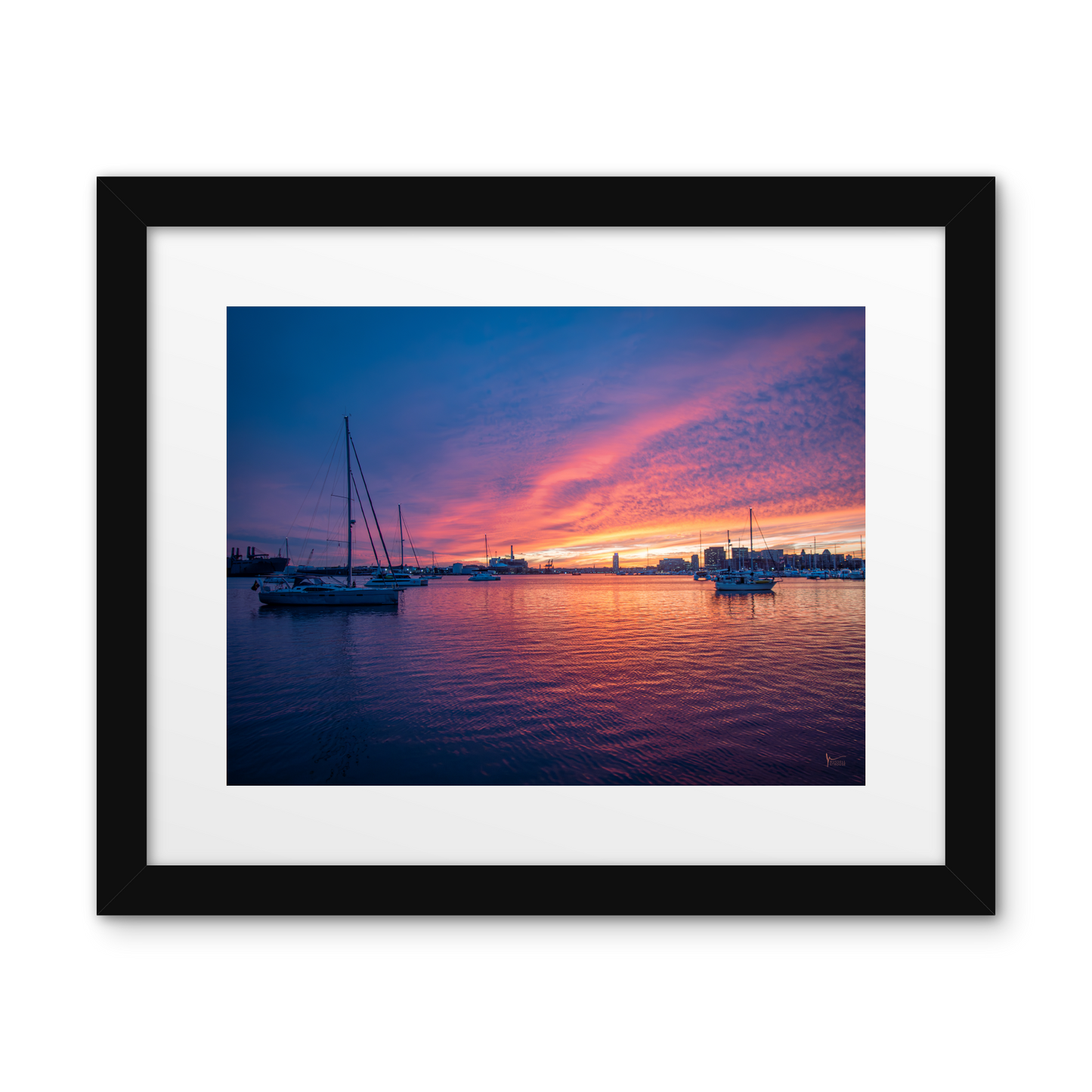 Baltimore Harbor Sunset