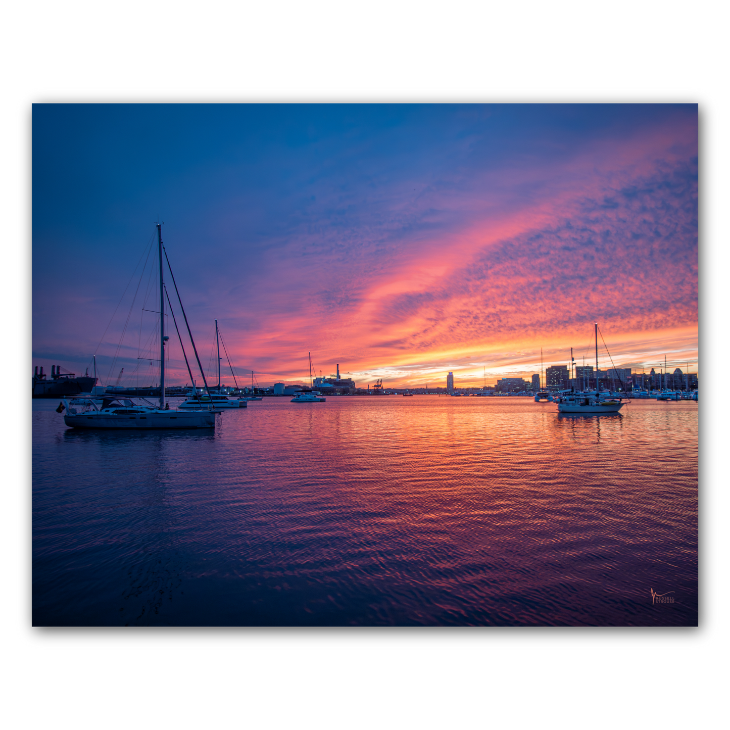 Baltimore Harbor Sunset