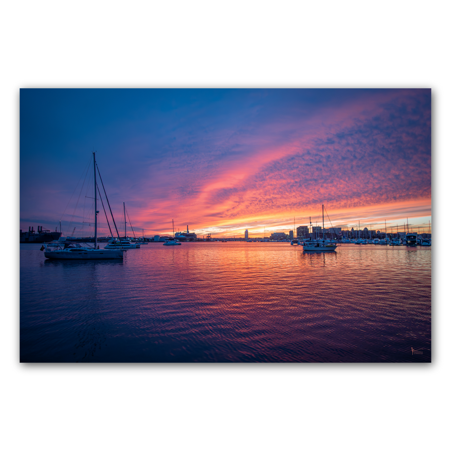 Baltimore Harbor Sunset