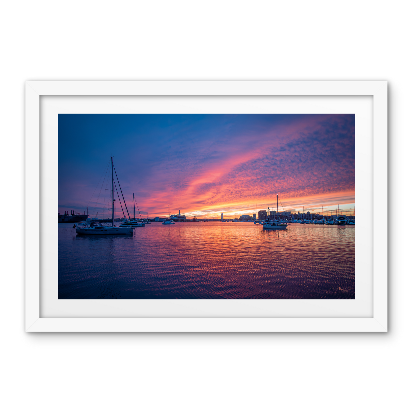Baltimore Harbor Sunset