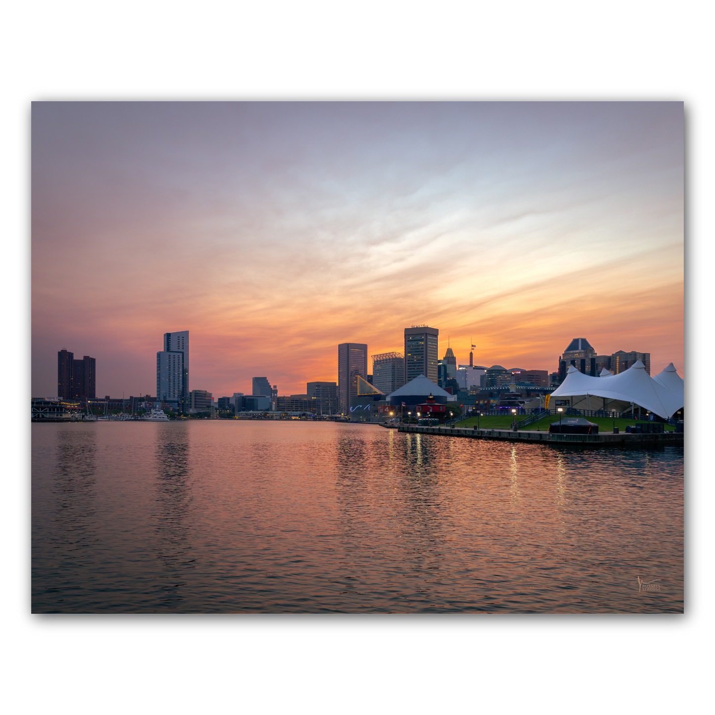 Baltimore Wildfire Sunset