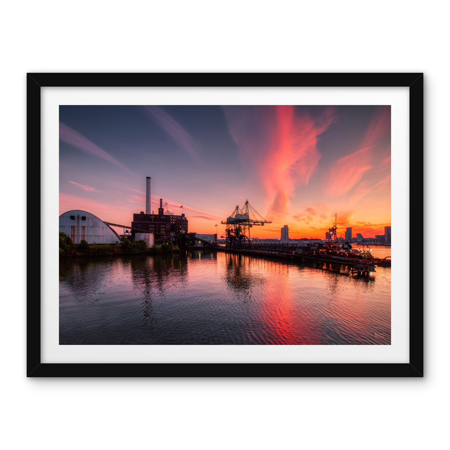 Domino Sugar Sunset