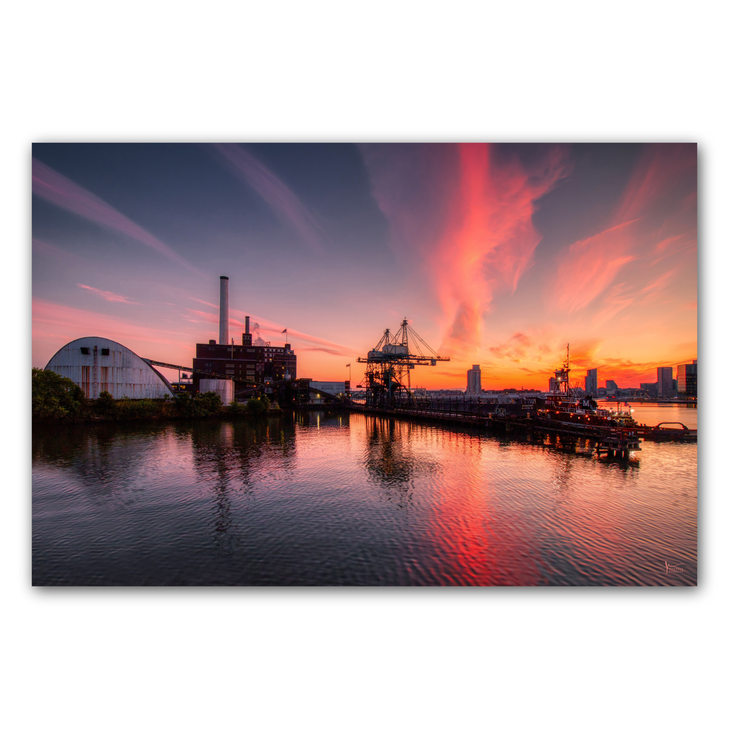 Domino Sugar Sunset