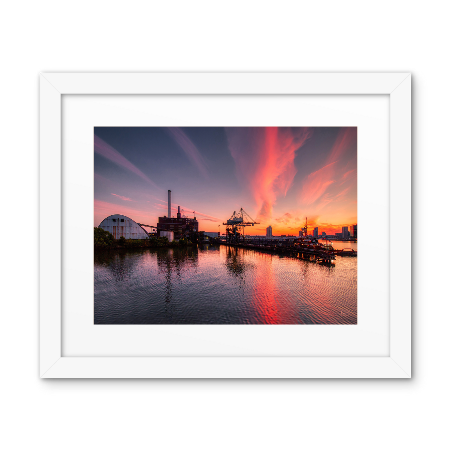 Domino Sugar Sunset