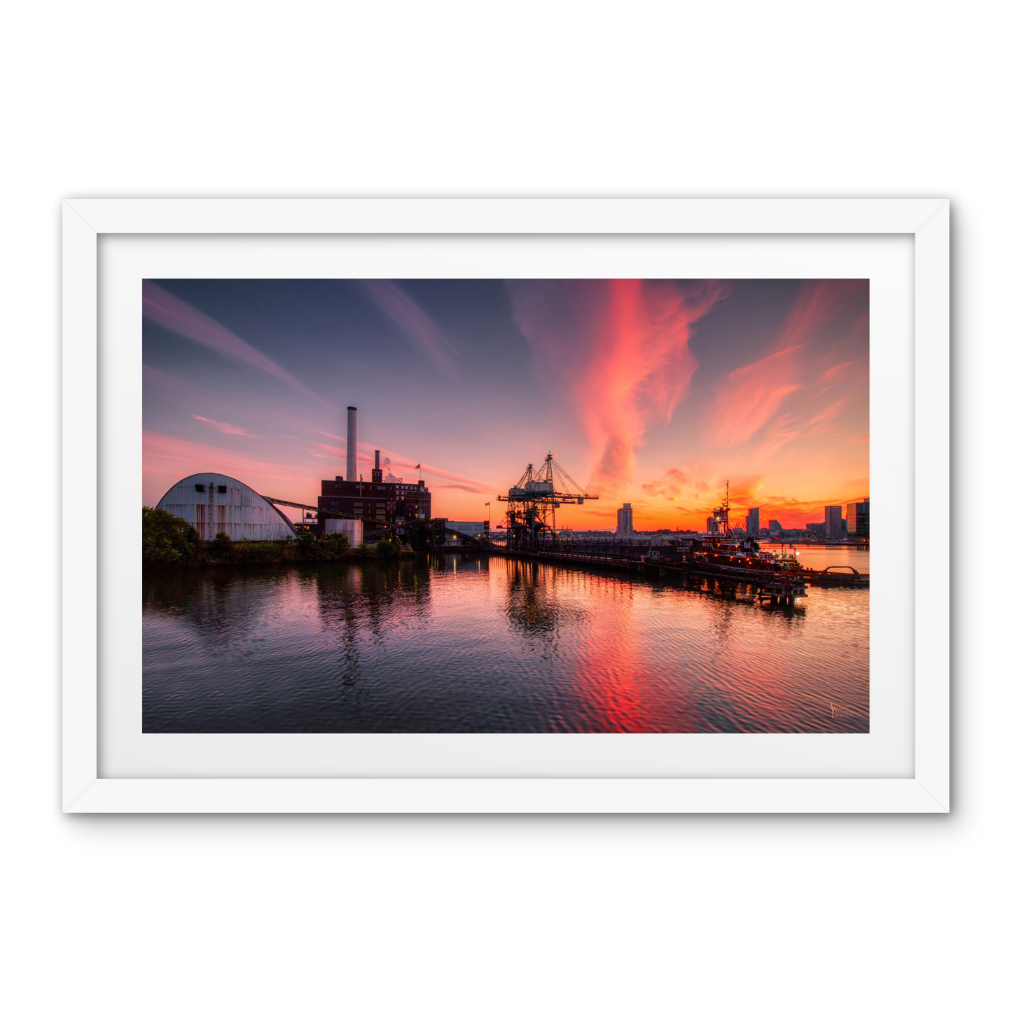 Domino Sugar Sunset