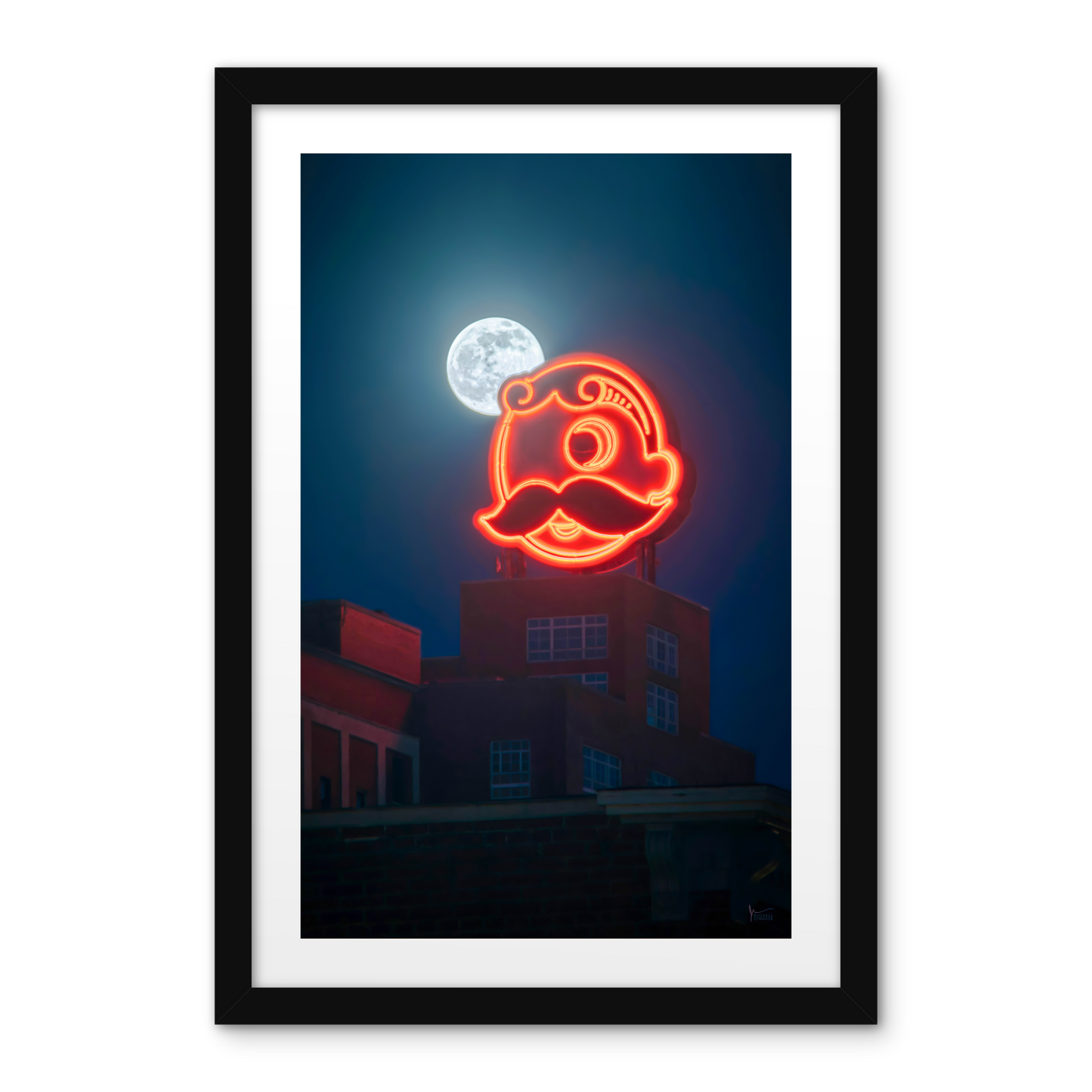Natty Boh Moonrise