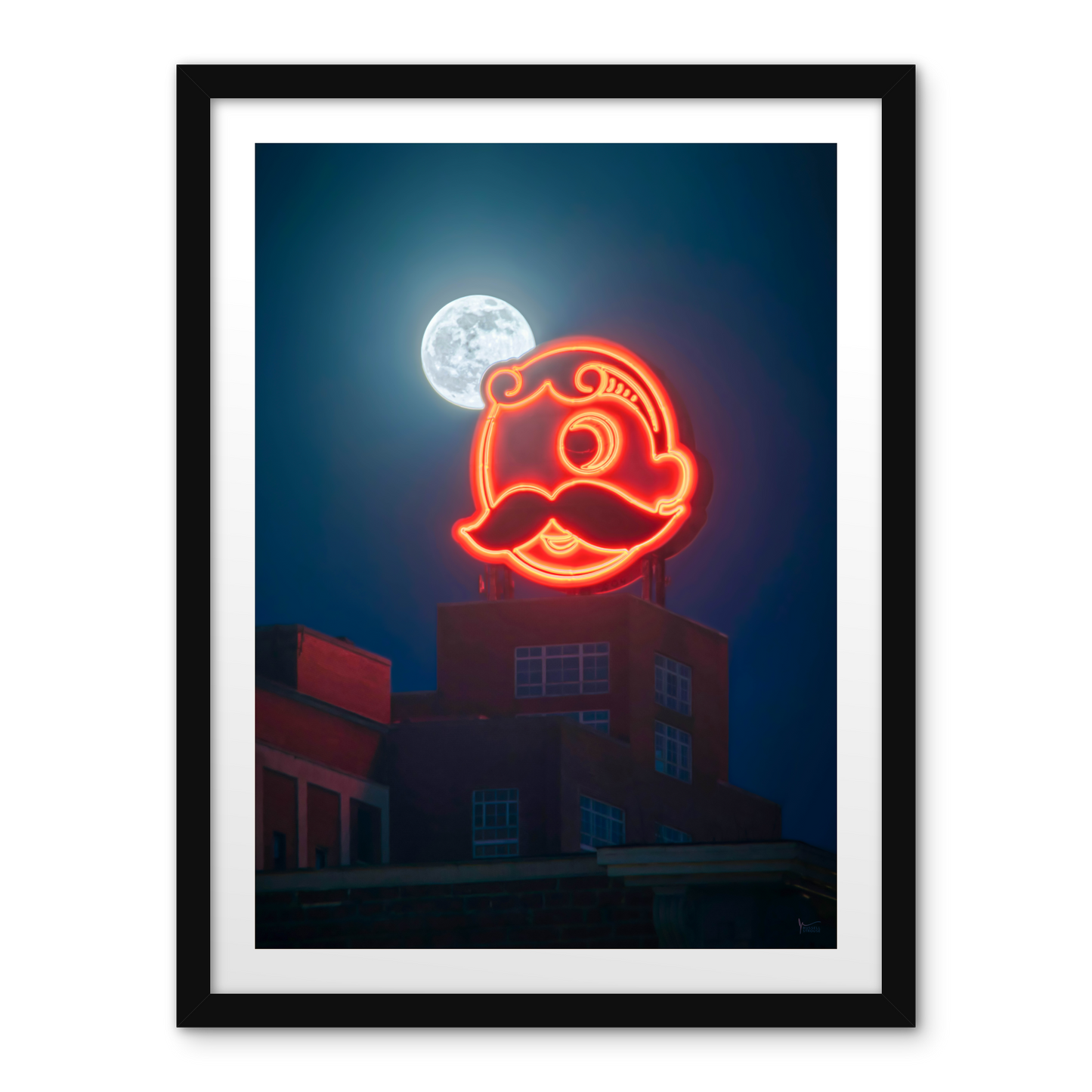 Natty Boh Moonrise