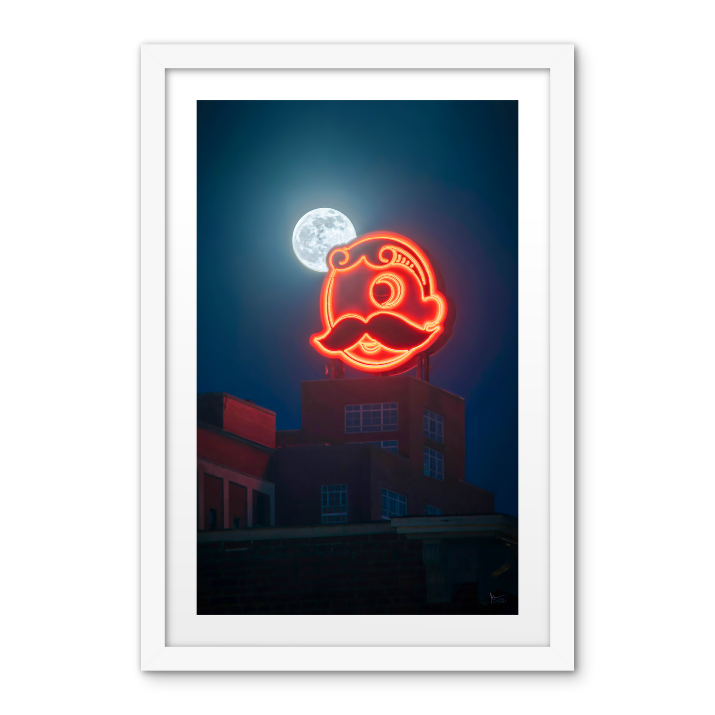 Natty Boh Moonrise