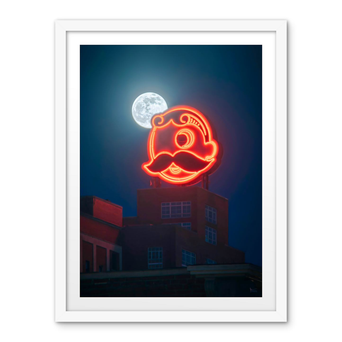 Natty Boh Moonrise