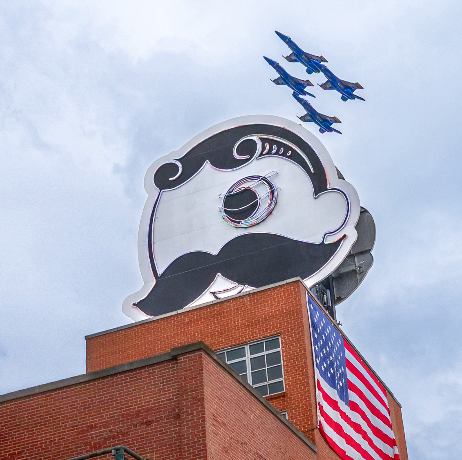 Natty Boh Blue Angels Flyover
