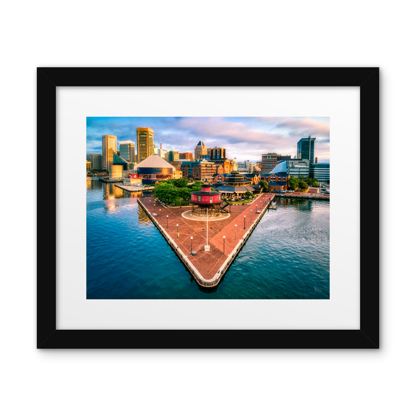 Pier 5 Inner Harbor Skyline