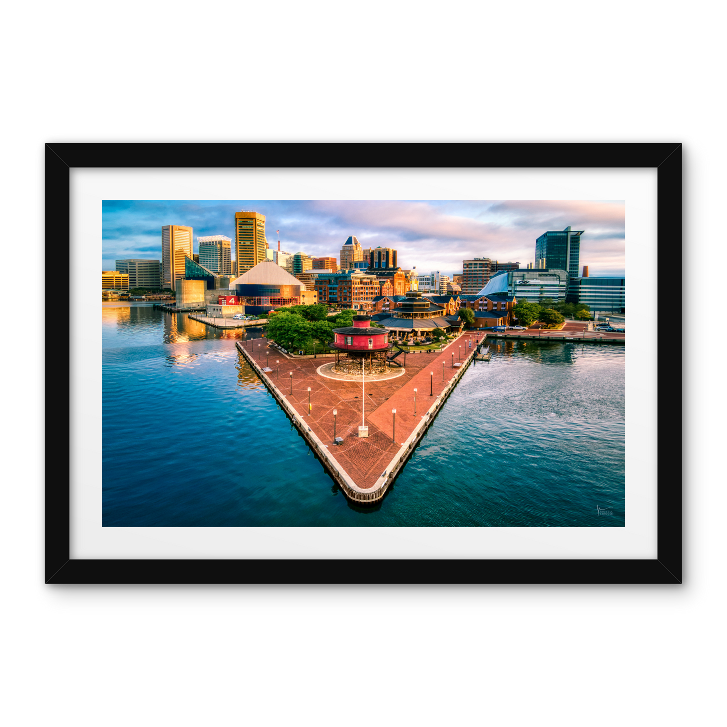 Pier 5 Inner Harbor Skyline