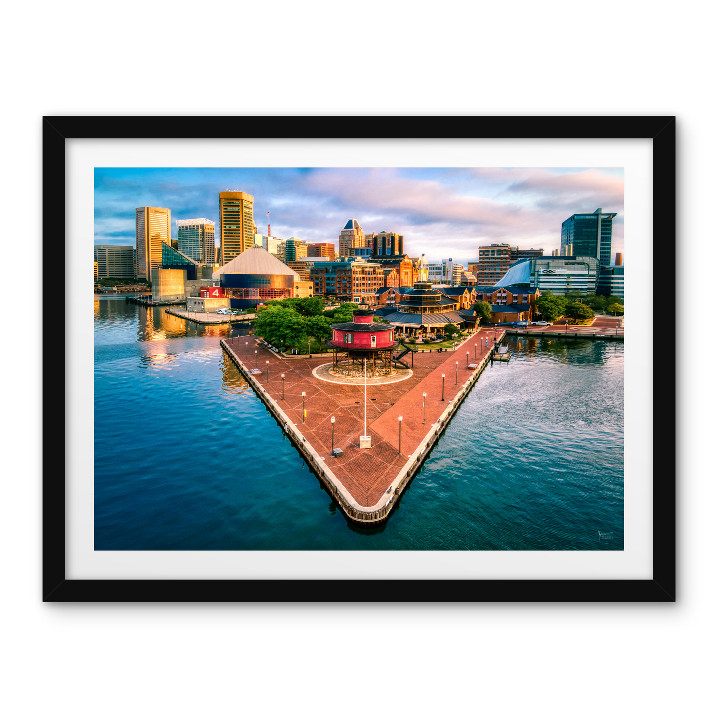 Pier 5 Inner Harbor Skyline