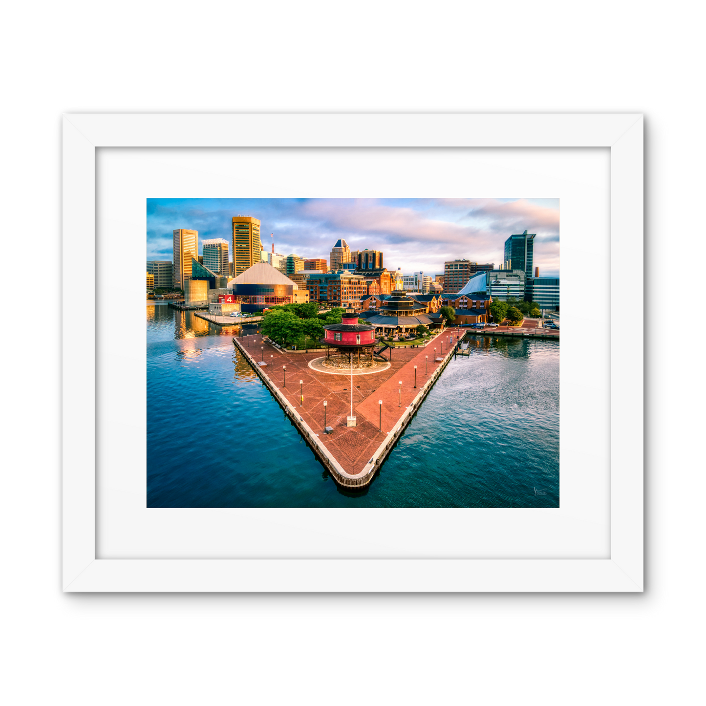 Pier 5 Inner Harbor Skyline