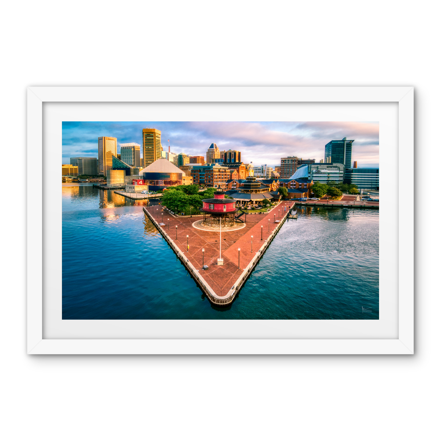 Pier 5 Inner Harbor Skyline