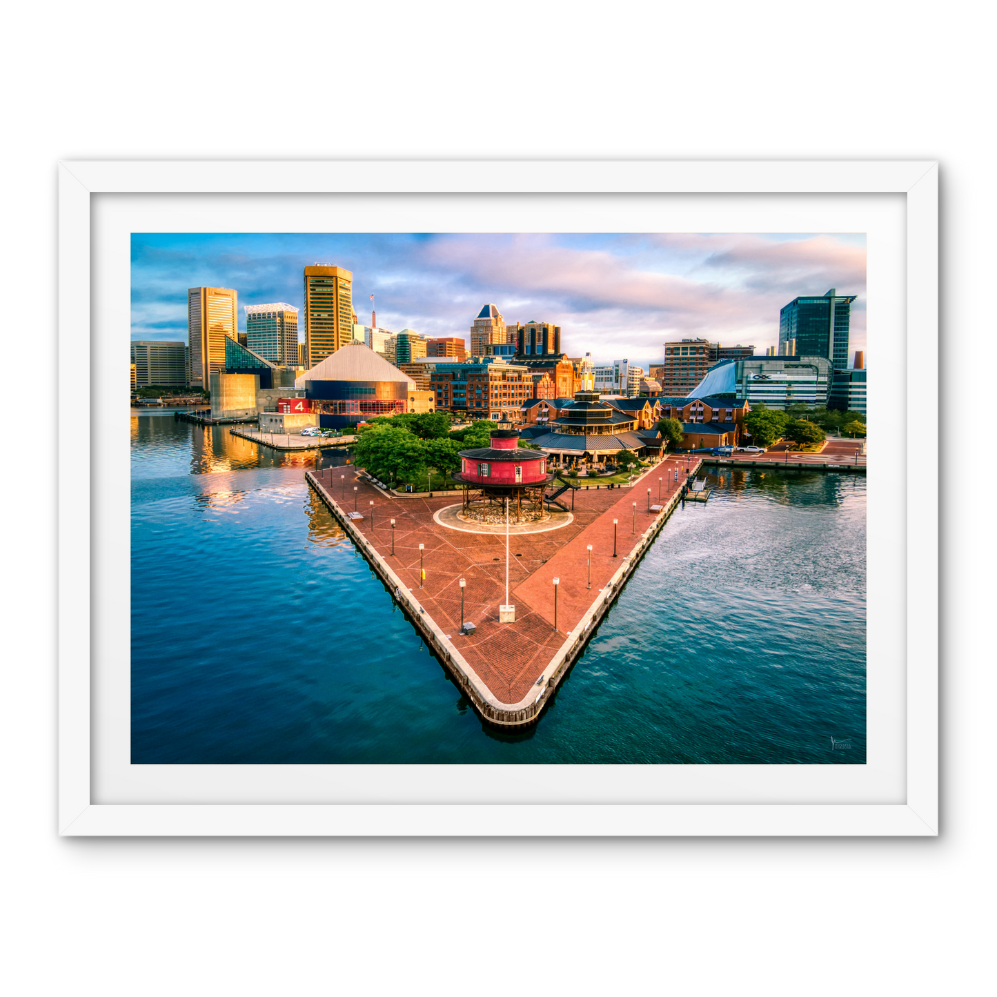 Pier 5 Inner Harbor Skyline