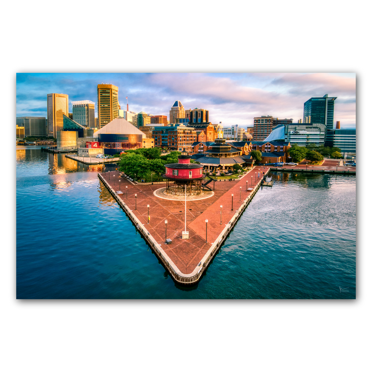 Pier 5 Inner Harbor Skyline